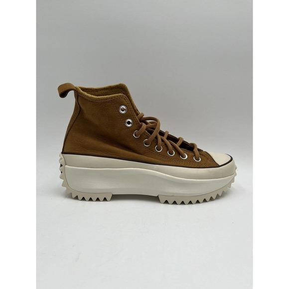 NWD Converse CUSTOM RUN STAR HIKE PLATFORM Unisex Casual Shoe Wheat Size 6.5M 8W - Picture 4 of 10